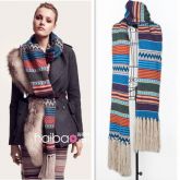 Cachecol Super Longo Bohemian Style
